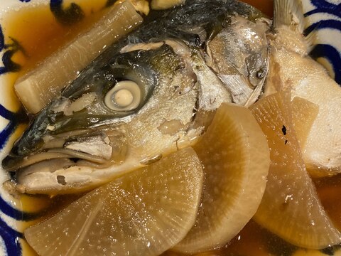 圧力鍋でつばすと大根の煮物